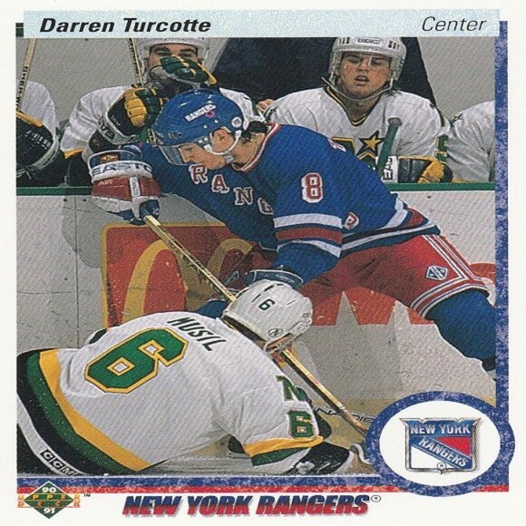 Darren Turcotte NYR Hockey Card Collection - Picture 4 of 10